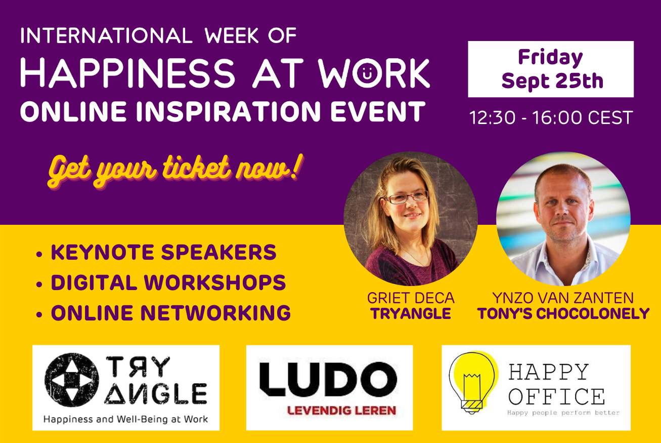 happiness at work inspiration event