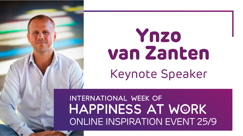 Ynzo van Zanten keynote speaker